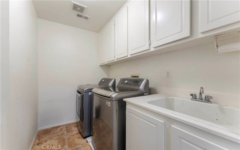 Upstairs Laundry room