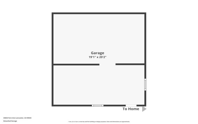 GARAGE FLOOR PLAN