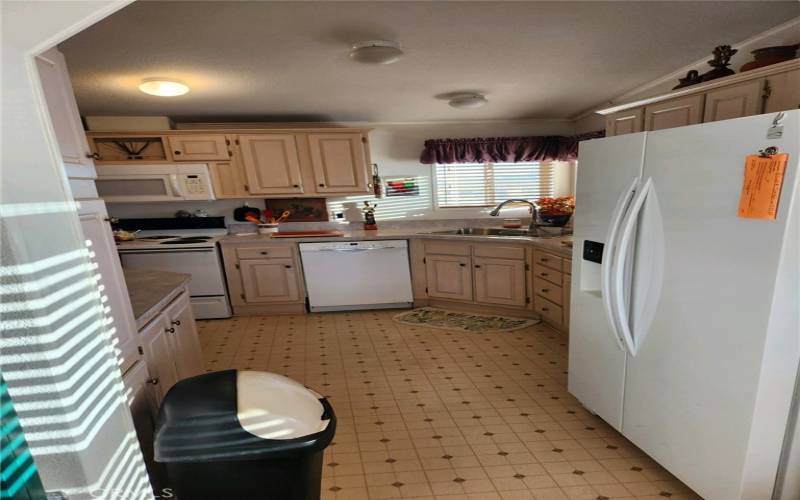 Kitchen View from Dining Area