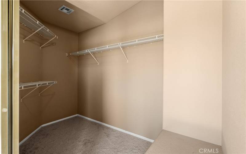 Primary Walk-in Closet