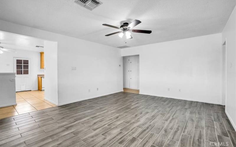 Living Room w/ view of Kitchen