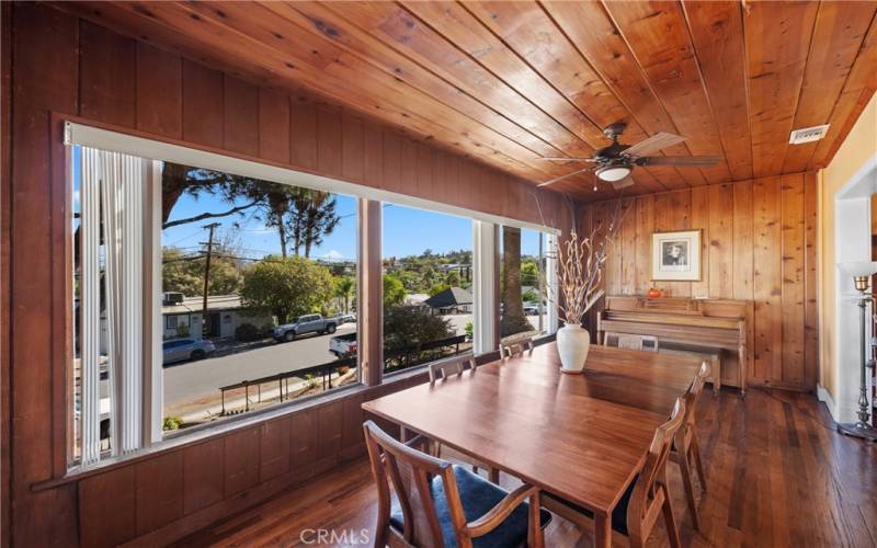 Sitting room with amazing views