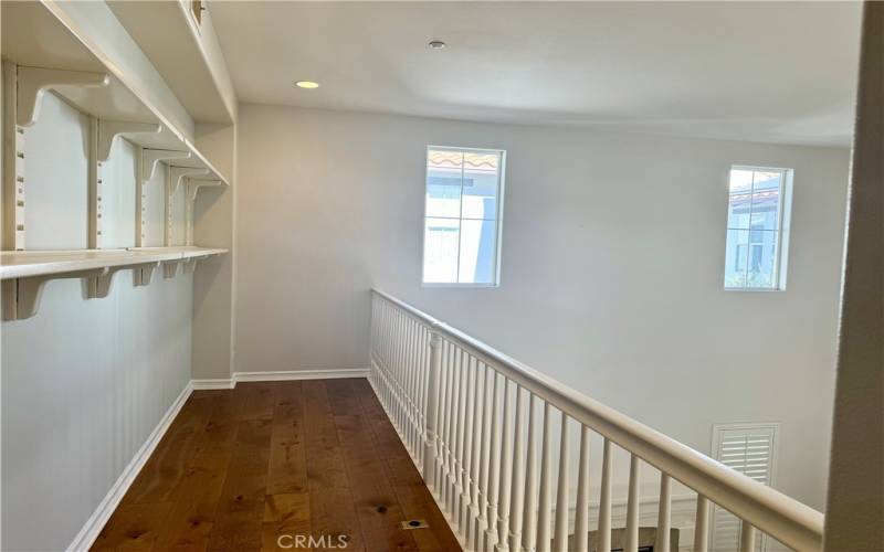 second floor hallway