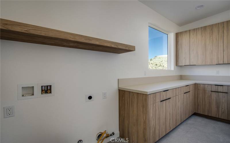 LAUNDRY ROOM INSIDE HOME!