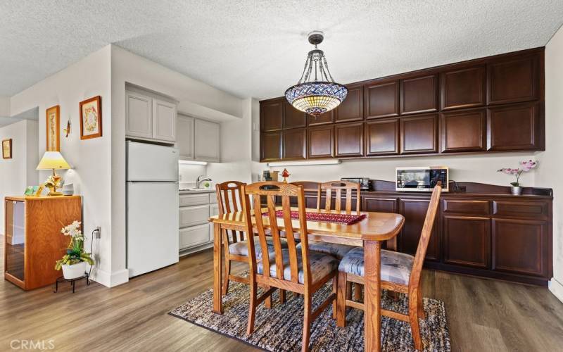 Kitchen and dining area