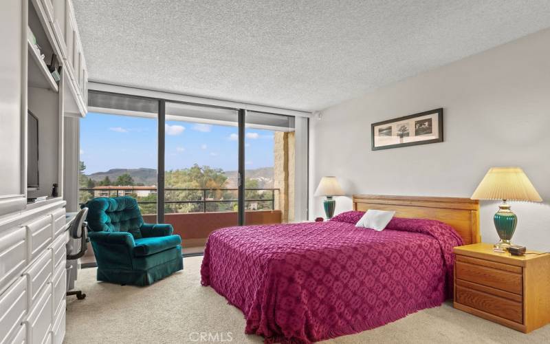 Primary bedroom with gorgeous view