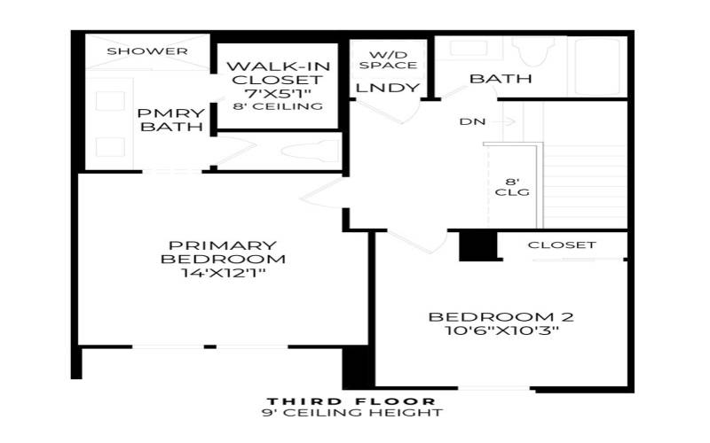 Floor Plan of 3rd Floor