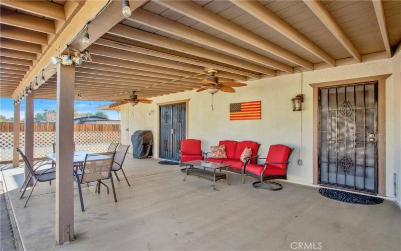 Backyard Covered Patio