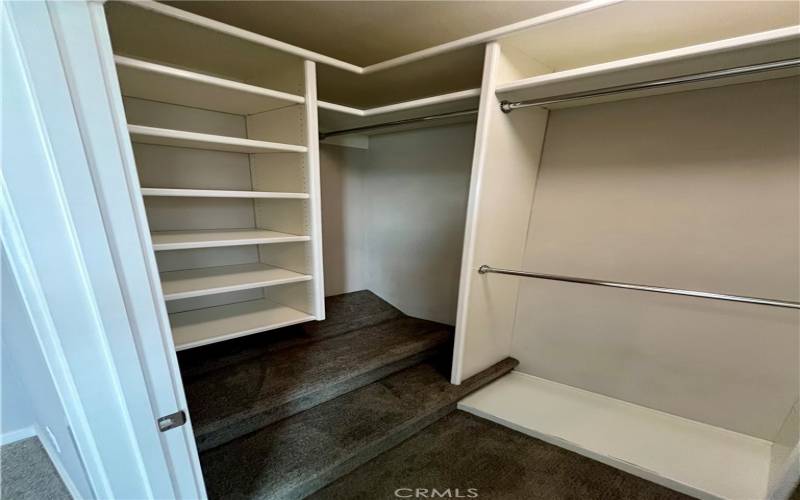 Primary suite closet #2