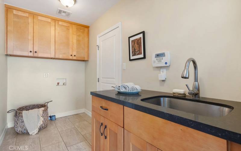 Laundry room with sink!