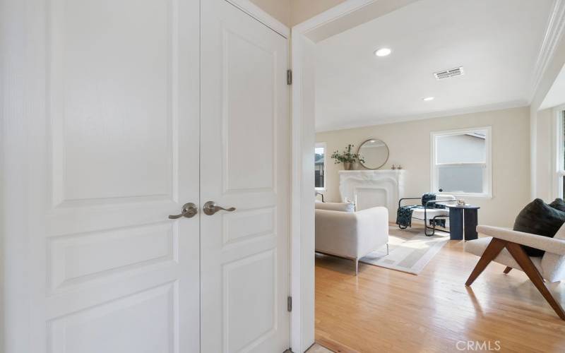 Entry Foyer closet.