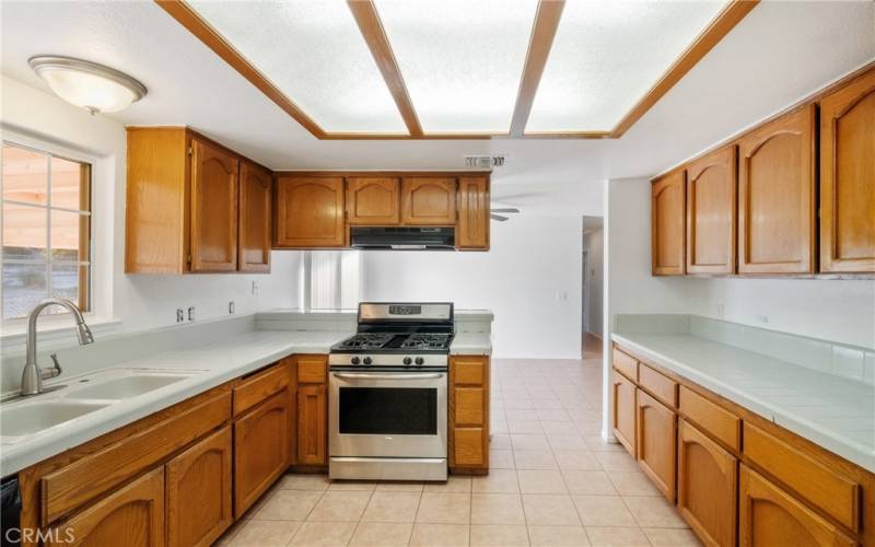 Lots of cupboards and counter space!