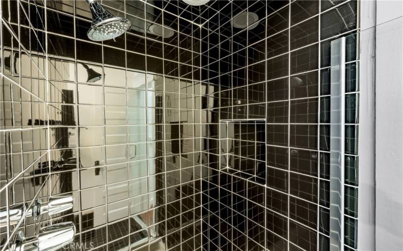 Hall bath with shower