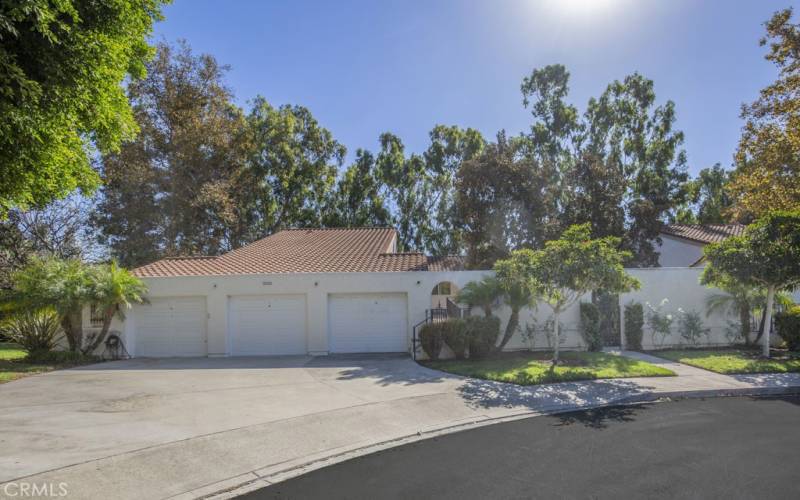 Garage is extra deep and wide offering plenty of storage.