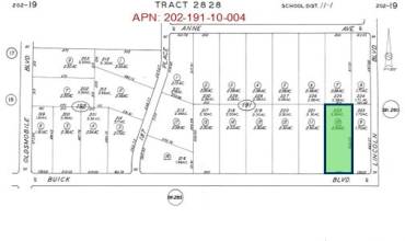 222 LOT Buick Boulevard, California City, California 93505, ,Land,Buy,222 LOT Buick Boulevard,HD24229085