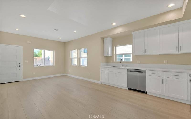 Living Room & Kitchen