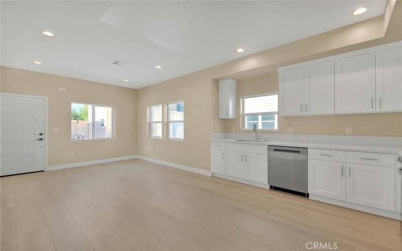 Living Room & Kitchen