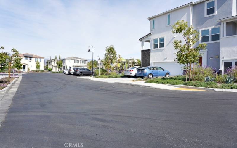 very clean and quiet community offers ample parking spaces