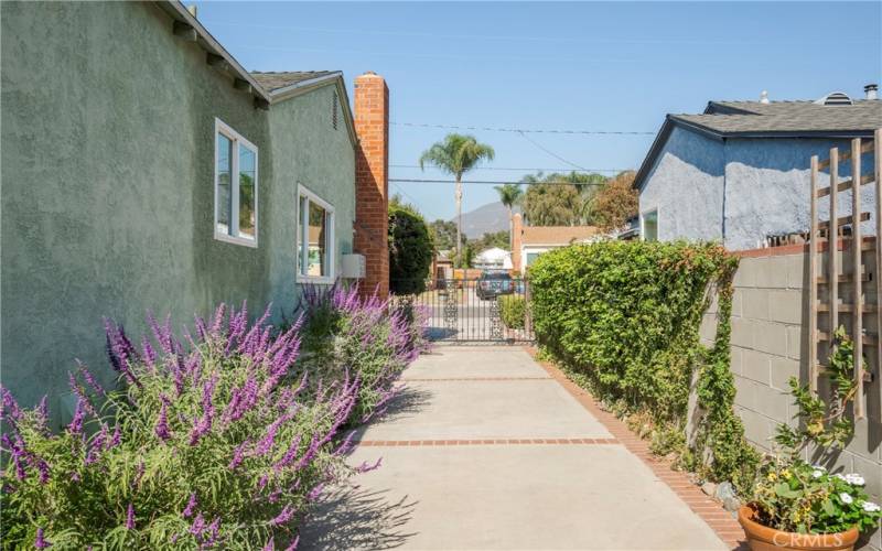 Long driveway