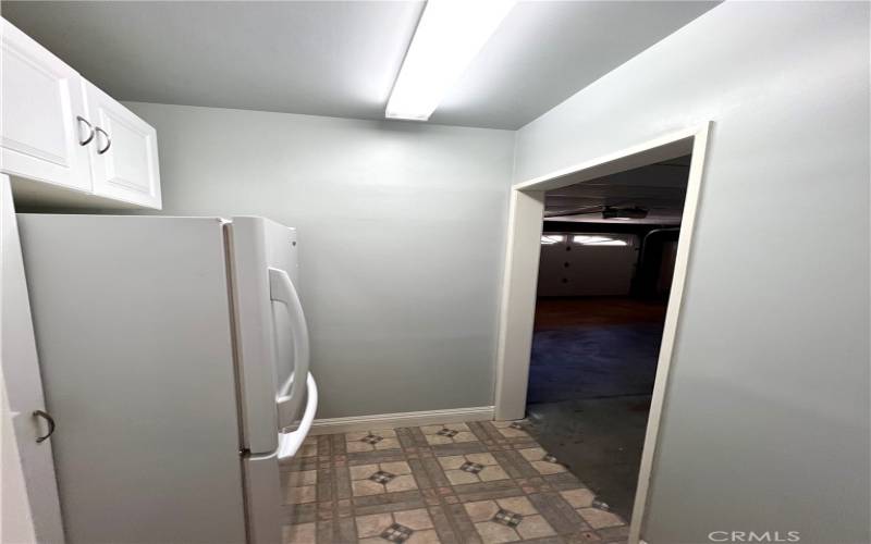 Utility Room with 2nd Refrigerator Entryway to Garage