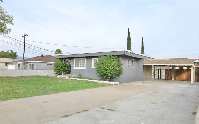 Front Of Home / Side Entrance