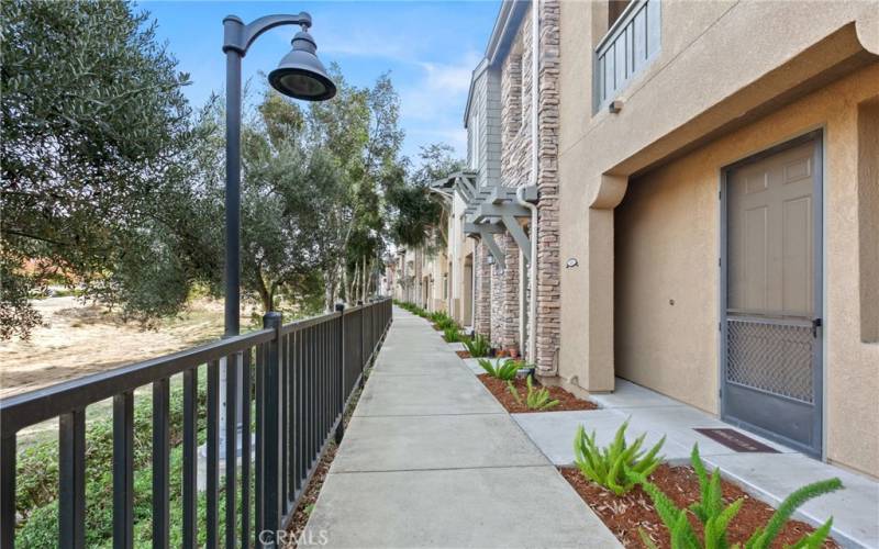 Front Entry Walkway