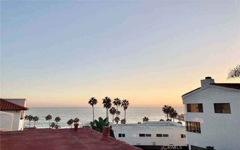 Pier ocean view