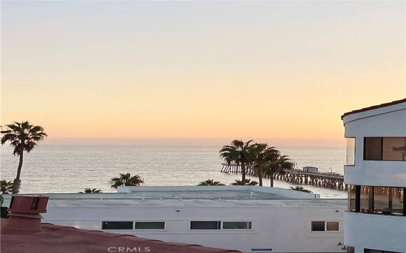 Pier ocean view