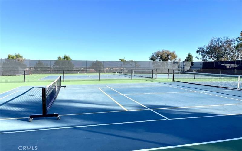 Tennis courts