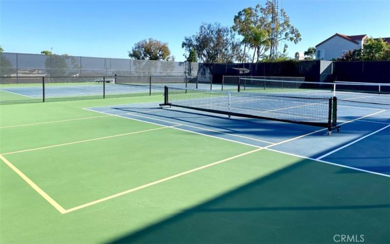 Tennis courts