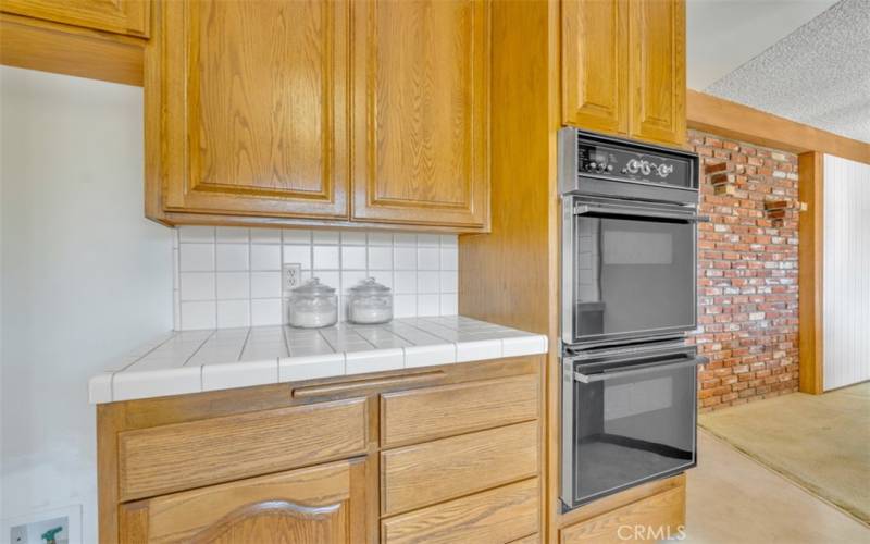 Enhance your cooking efficiency by utilizing the double electric oven