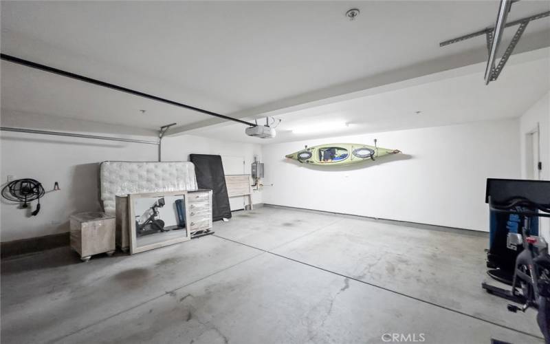 Two car garage.