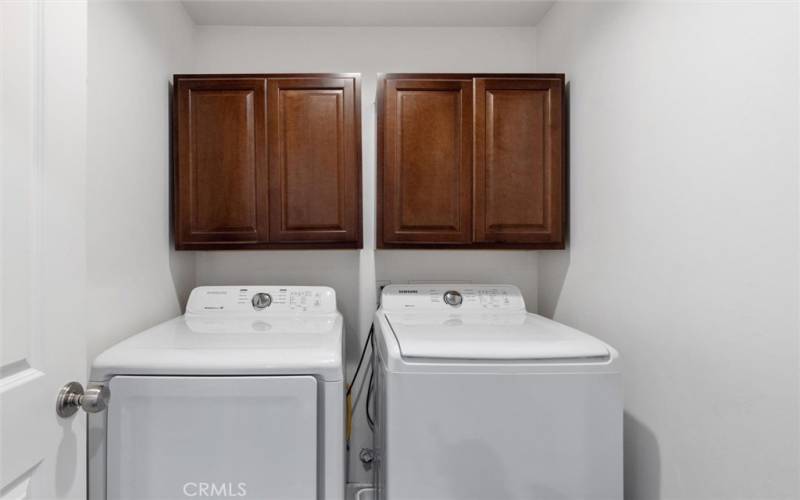 Indoor laundry. Washer and Dryer included.