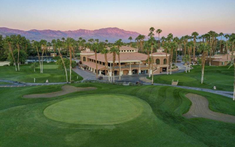 Country Club and mountains