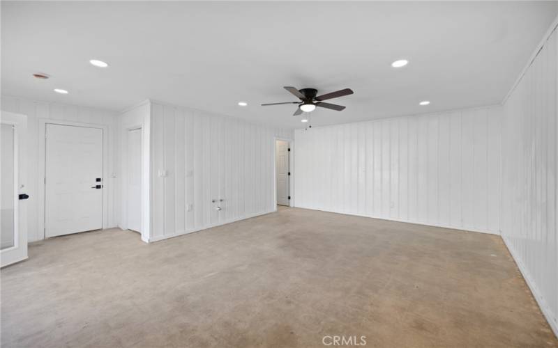 Converted Garage - SHOWS like a Studio with Kitchenette hookups, Bonus Laundry and Bath!