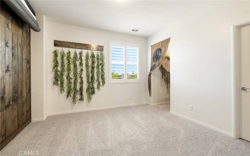 Upstairs: 1st secondary bedroom