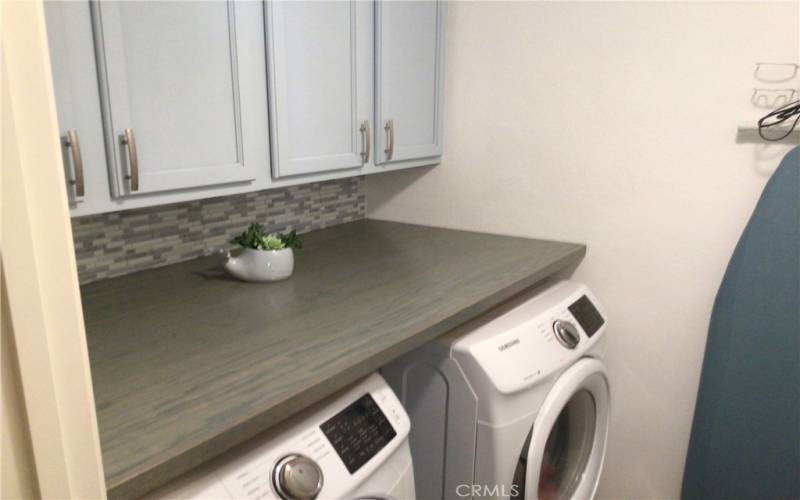 Counter space in Laundry room
