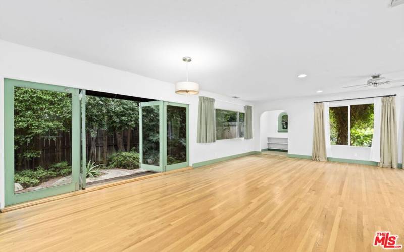 French Doors in the Main Living Area