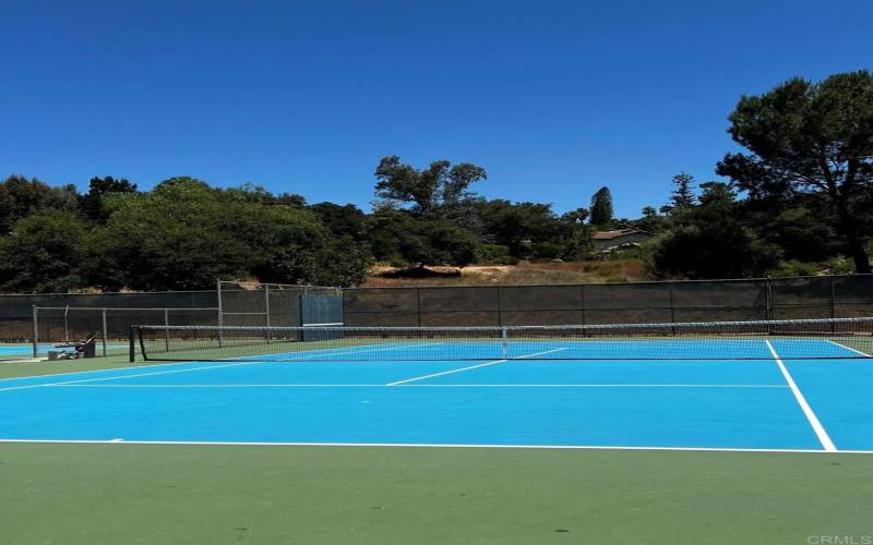 One Of The Hoa Tennis Courts That Can Also Be Used