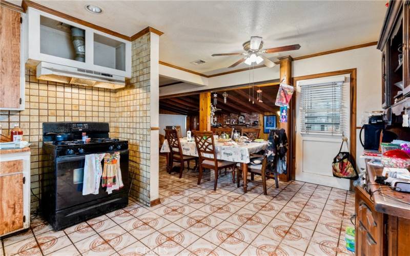 Kitchen and Dining Area