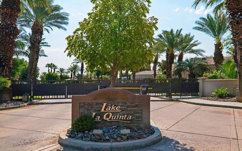 78945 Via Florence - Lake La Quinta Sign