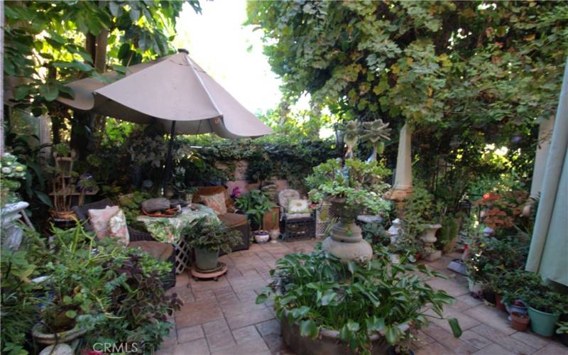 private patio