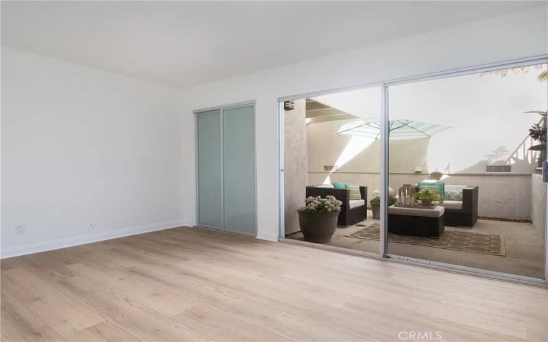 Master Bedroom with a lovely private patio