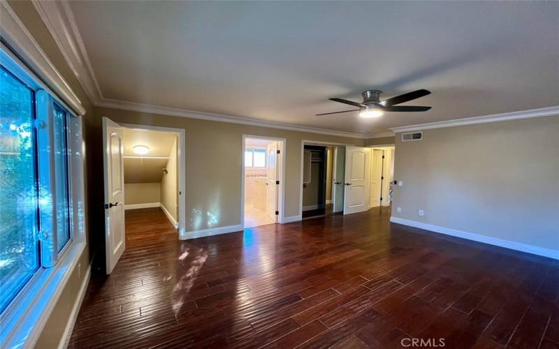 Primary Bedroom, Closets