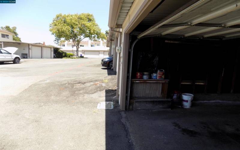 Garage back alley