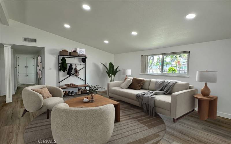 Virtual Staging-Living room