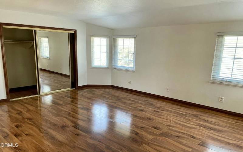 Primary Bedroom and Closet