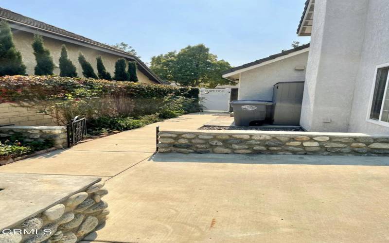 Side Yard/Storage Shed