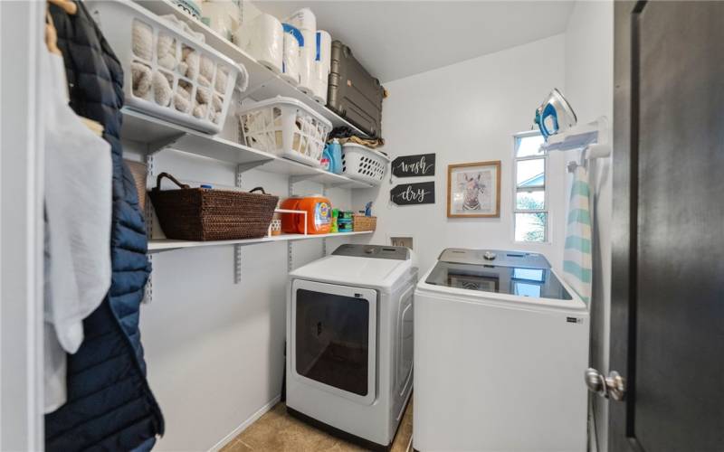 Upstairs Laundry Room