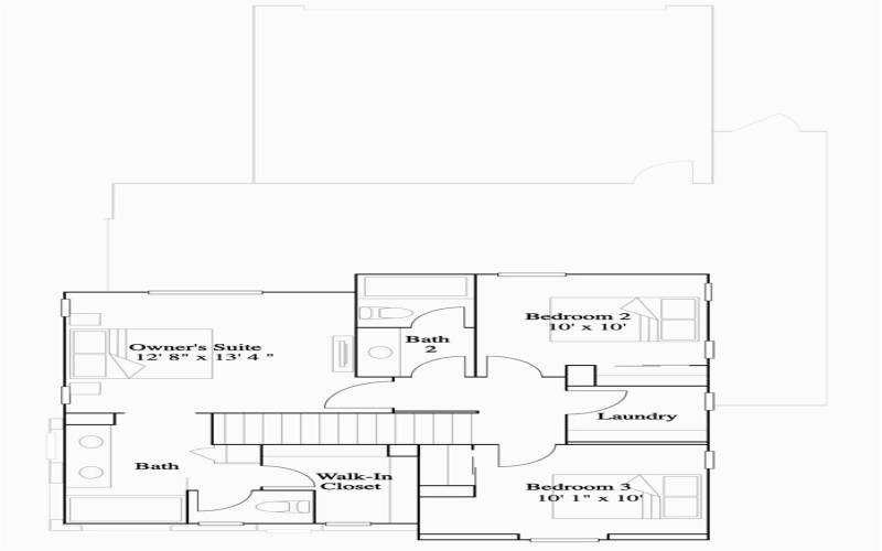 Residence 2 - Level 2 Floorplan